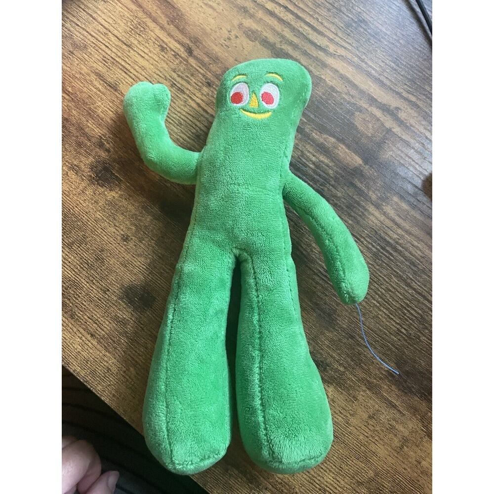 Vintage 1988 GUMBY Plush ACE NOVELTY CO 17” Stuffed animal